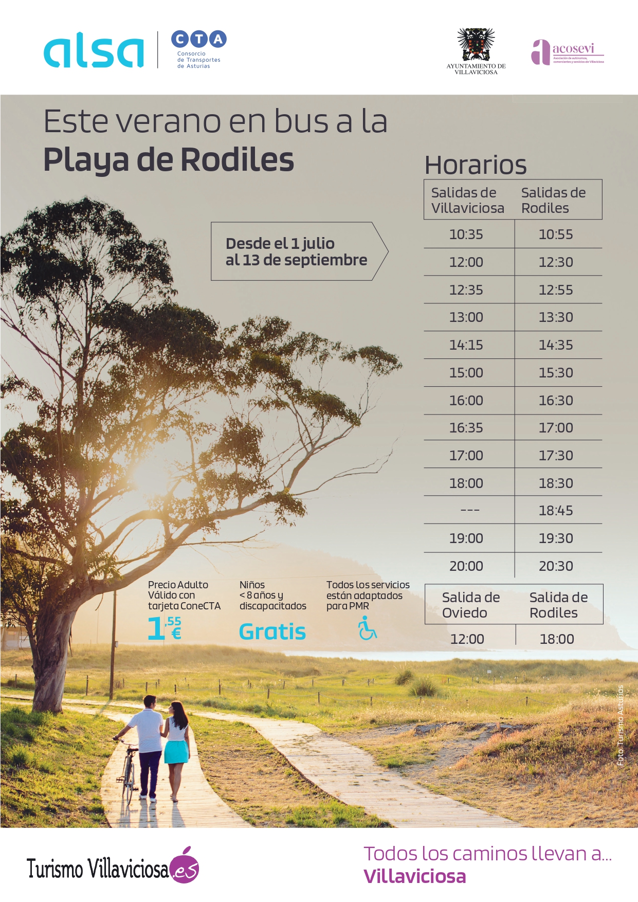 bUS LANZADERA RODILES