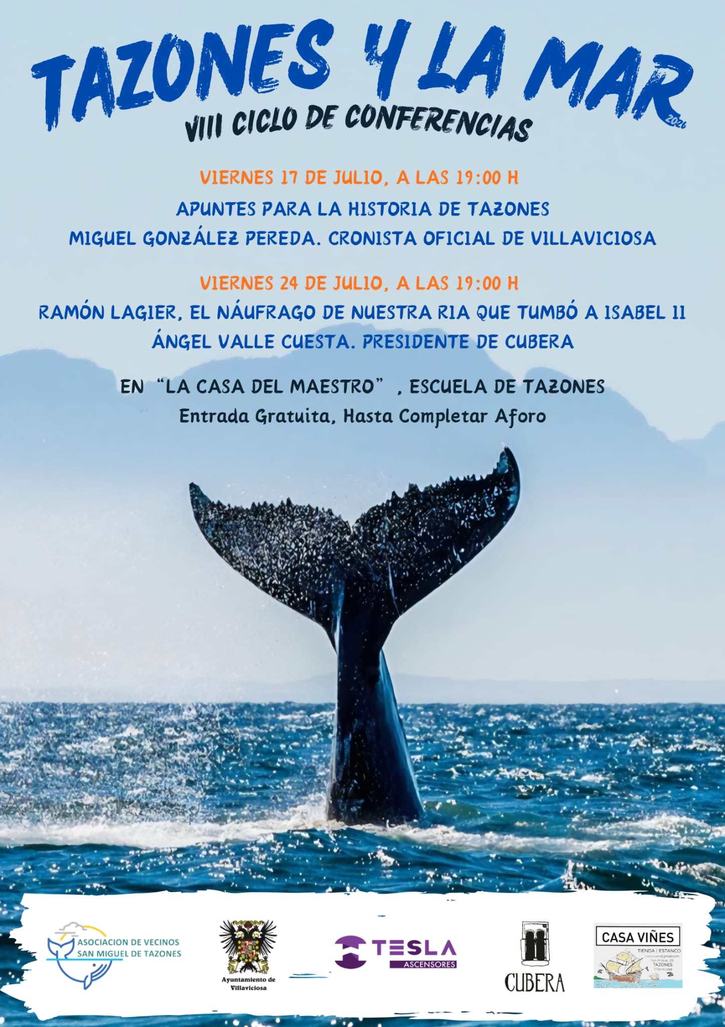 Ciclo Conferencias Tazones y la Mar