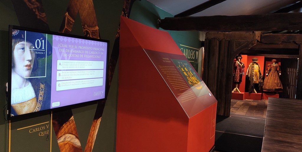 Estancia de Carlos V primer viaje del rey