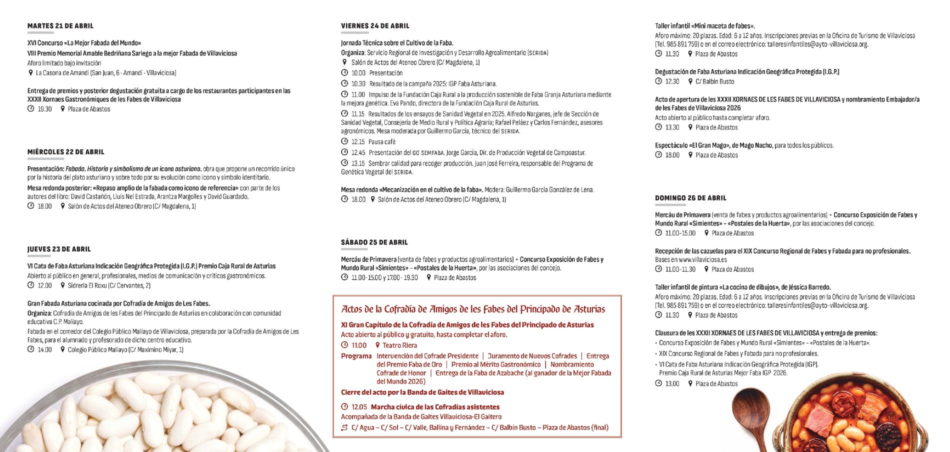 Programa Xornaes Fabes