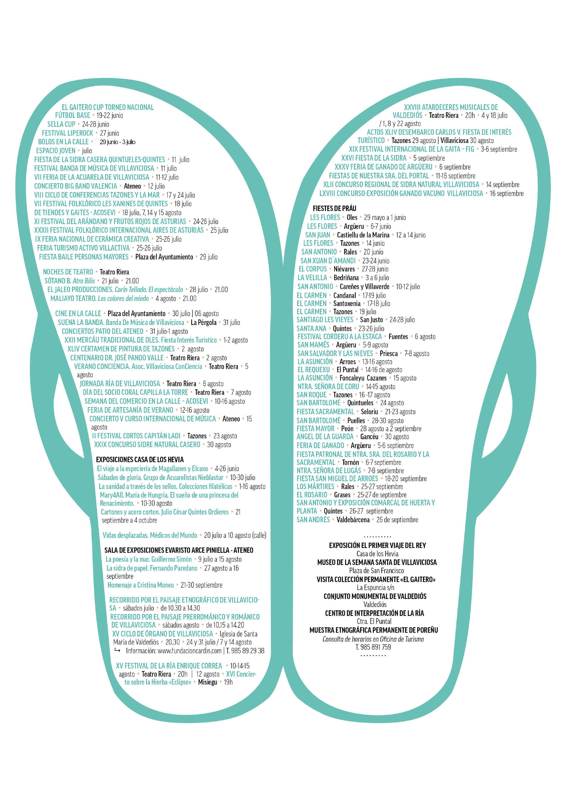 Programaci�n Verano Villaviciosa 2026